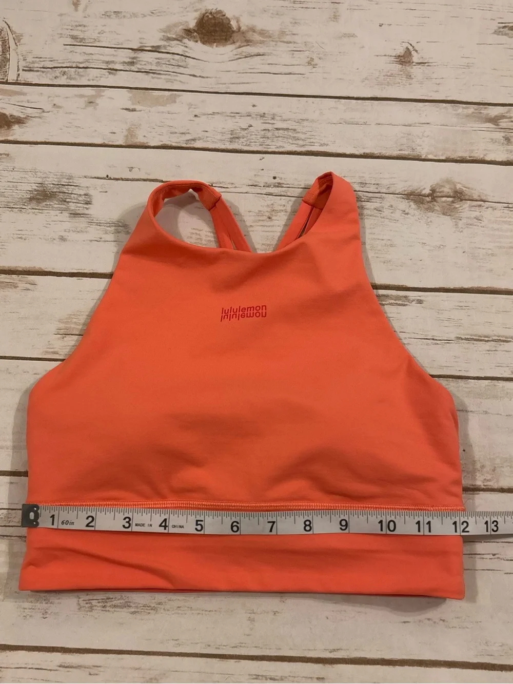 Lululemon Energy High-Neck Longline Bra *Medium Support B–D Cups Raspberry Cream